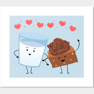 Milk And Brownie BFF Posters and Art